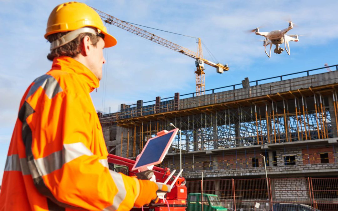 EUKA en WTCB publiceren studie over drones als hulpmiddel op de bouwwerf
